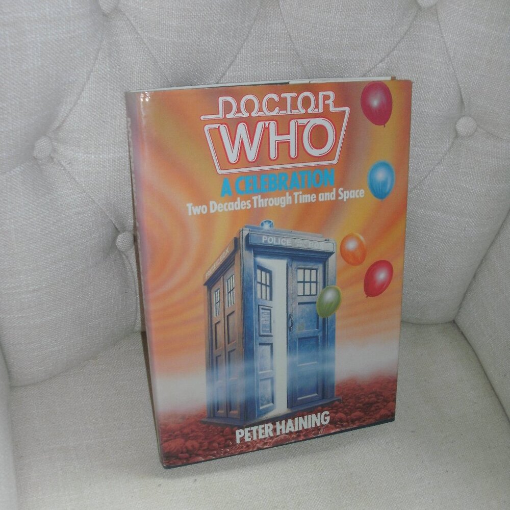 Doctor Who A Celebration ~ hardcover book ~ Two Decades Through Time and Space